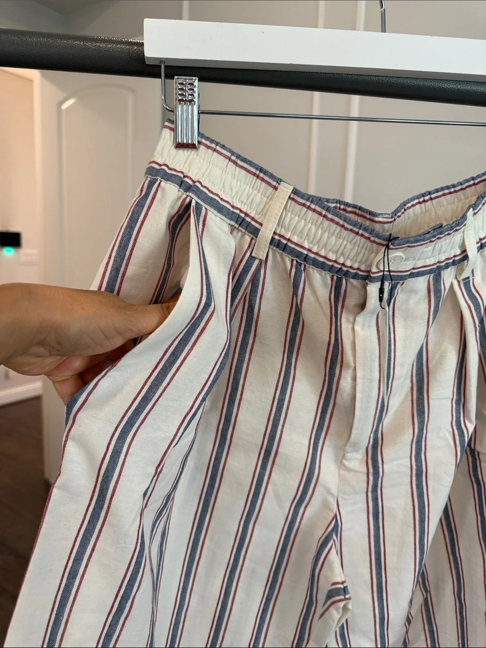 NWT ZW COLLECTION STRIPED BALLOON PANT Size M